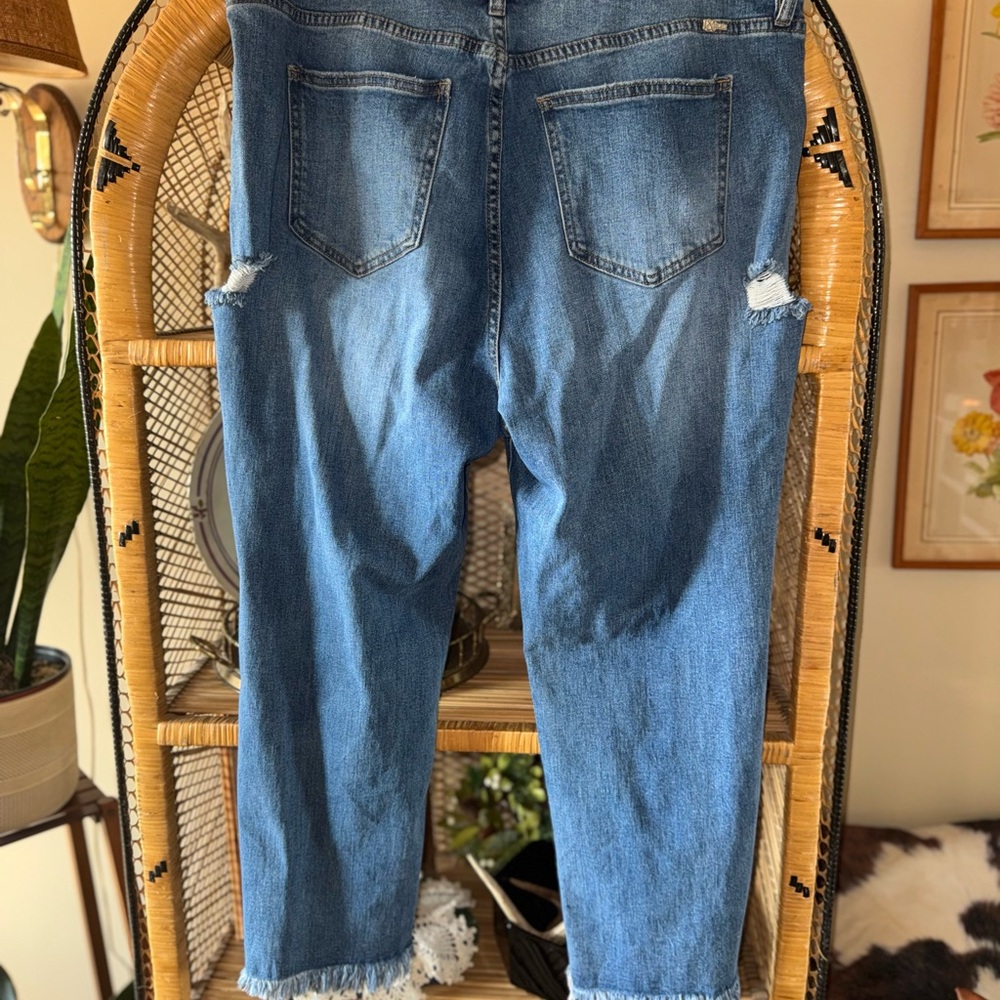Light Blue Distressed Denim Jeans by I&M Black Label - Picture 6 of 6